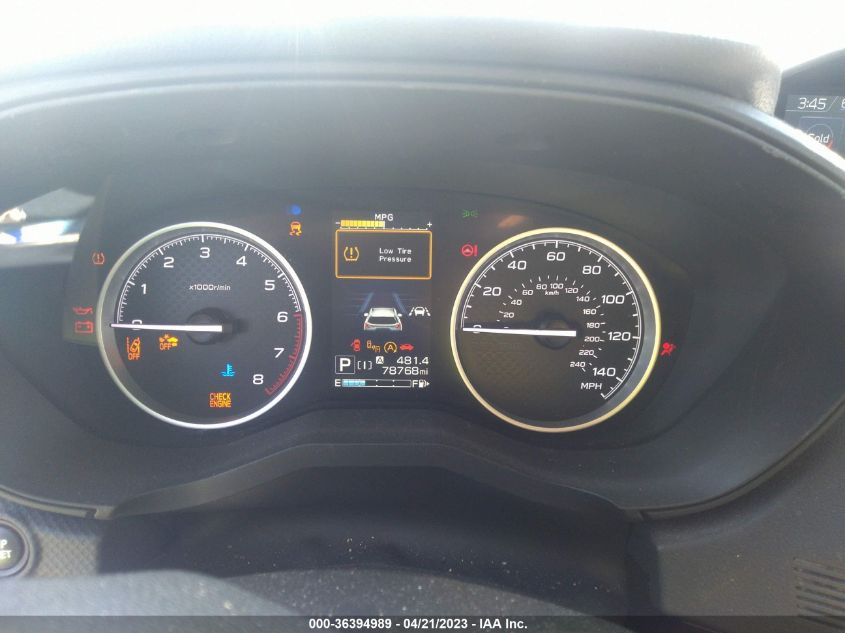 2019 SUBARU FORESTER LIMITED - JF2SKASC1KH471144