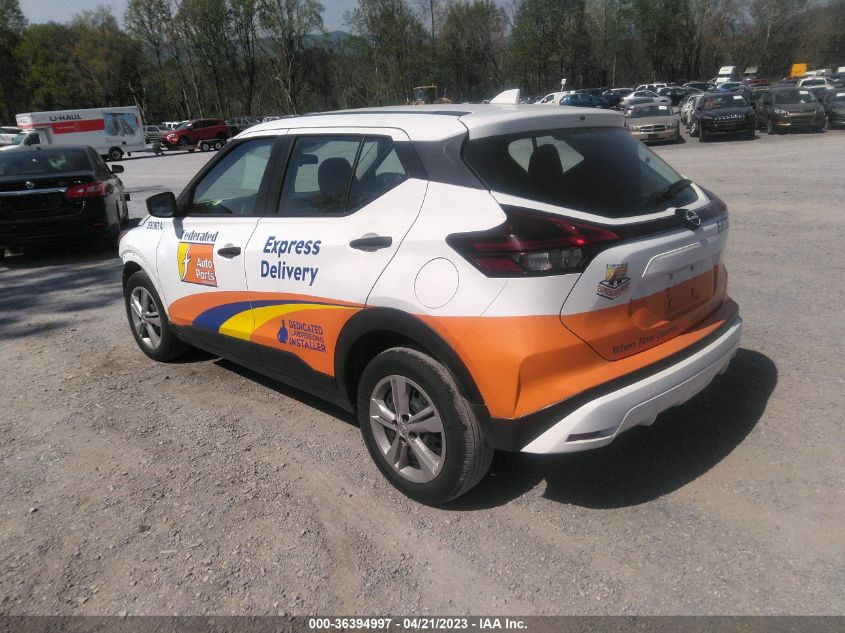 2022 NISSAN KICKS S - 3N1CP5BV6NL492156
