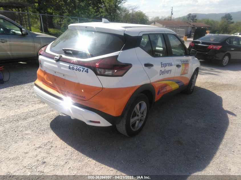 2022 NISSAN KICKS S - 3N1CP5BV6NL492156