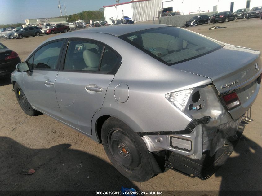 2014 HONDA CIVIC EX-L - 2HGFB2F99EH524872