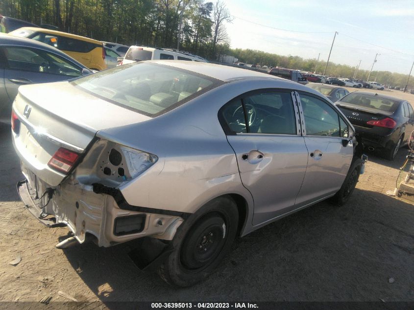 2014 HONDA CIVIC EX-L - 2HGFB2F99EH524872