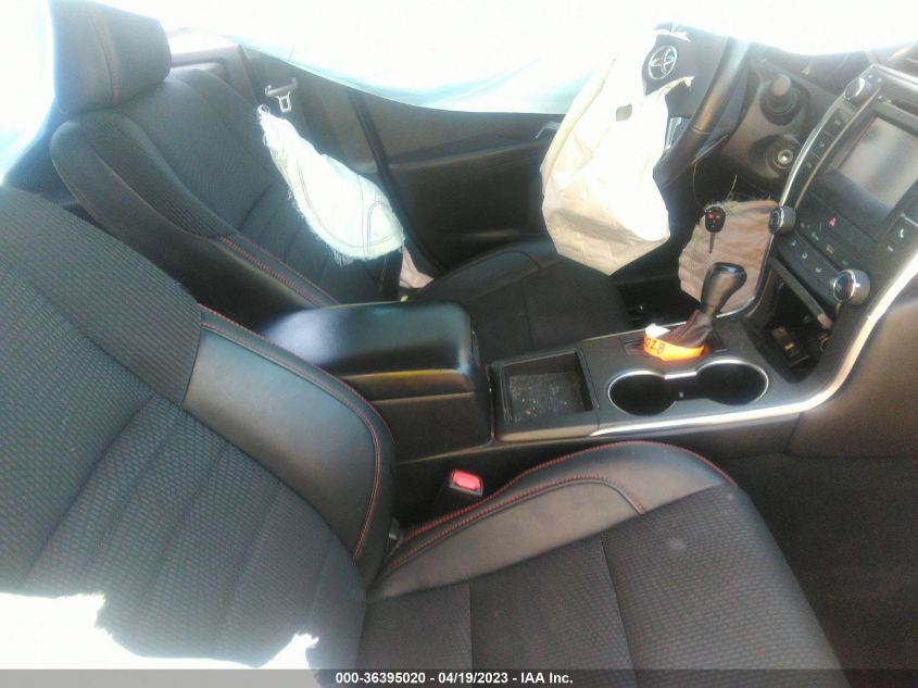 2017 TOYOTA CAMRY XLE/SE/LE/XSE - 4T1BF1FK9HU431197