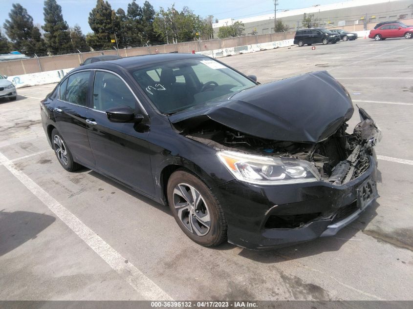 2016 HONDA ACCORD SEDAN LX - 1HGCR2F33GA014593