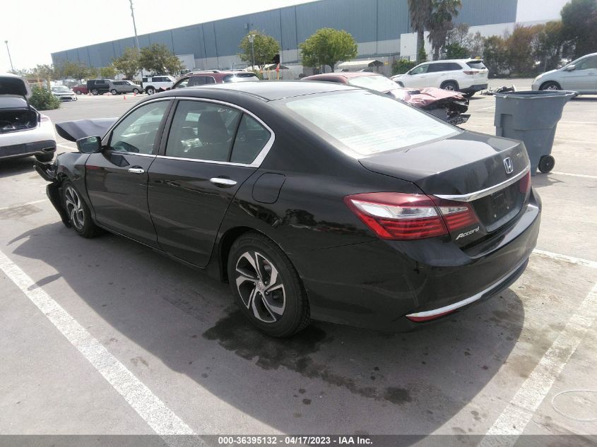 2016 HONDA ACCORD SEDAN LX - 1HGCR2F33GA014593