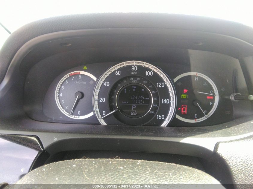 2016 HONDA ACCORD SEDAN LX - 1HGCR2F33GA014593