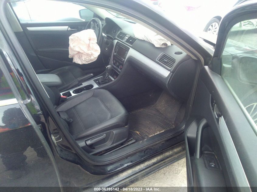 2013 VOLKSWAGEN PASSAT SE W/SUNROOF - 1VWBH7A3XDC091721