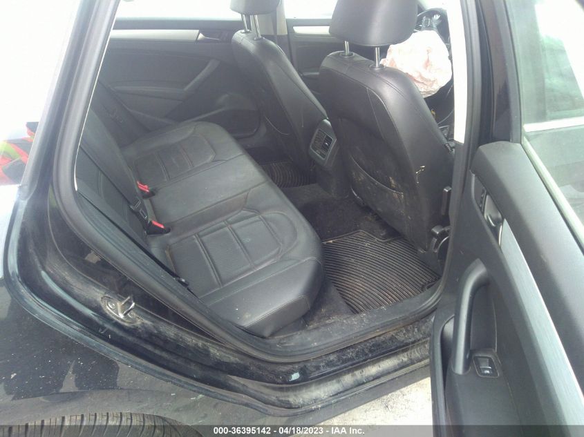 2013 VOLKSWAGEN PASSAT SE W/SUNROOF - 1VWBH7A3XDC091721