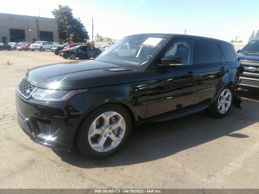 VIN SALWR2RV1KA828378 2019 LAND ROVER RANGE ROVER SPORT HSE