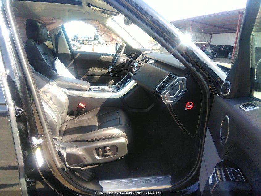 VIN SALWR2RV1KA828378 2019 LAND ROVER RANGE ROVER SPORT HSE