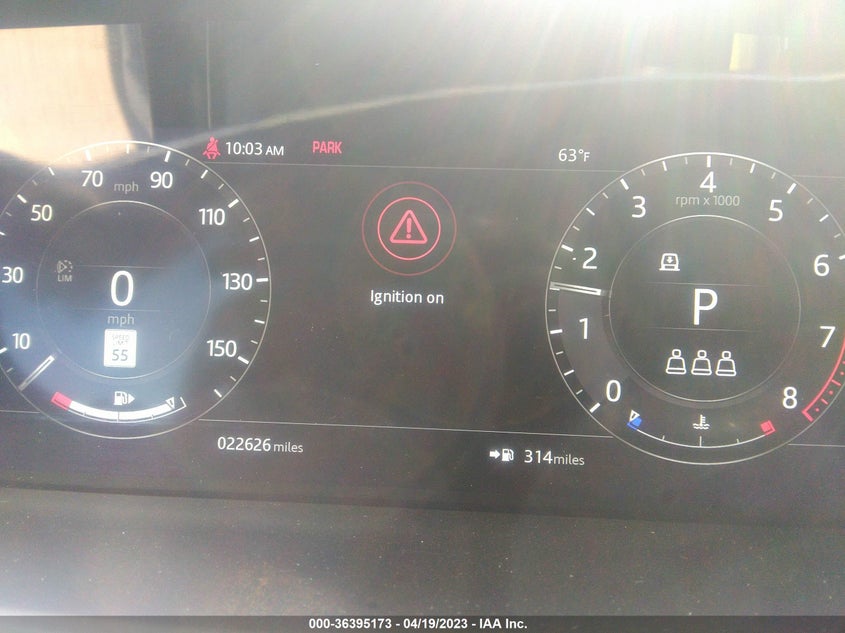 VIN SALWR2RV1KA828378 2019 LAND ROVER RANGE ROVER SPORT HSE
