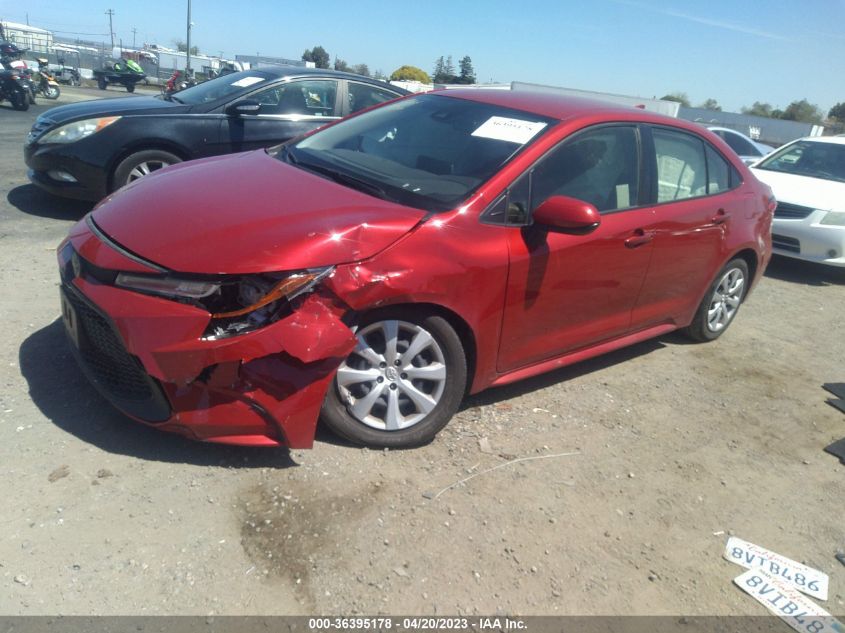 2021 TOYOTA COROLLA LE - JTDEPMAE1MJ169592