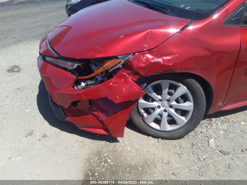 2021 TOYOTA COROLLA LE - JTDEPMAE1MJ169592