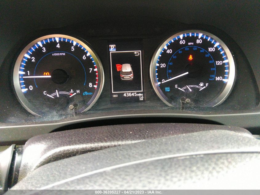 2019 TOYOTA HIGHLANDER LE - 5TDBZRFH2KS926299