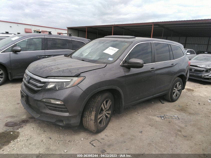 2016 HONDA PILOT EX-L - 5FNYF5H73GB023204