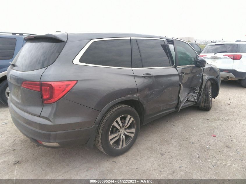 2016 HONDA PILOT EX-L - 5FNYF5H73GB023204