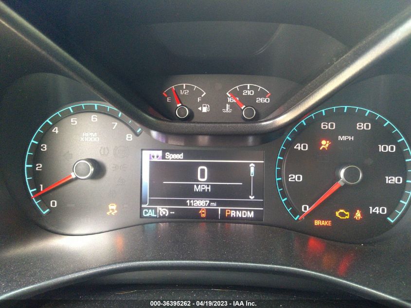 2016 CHEVROLET COLORADO 4WD Z71 - 1GCGTDE39G1182348