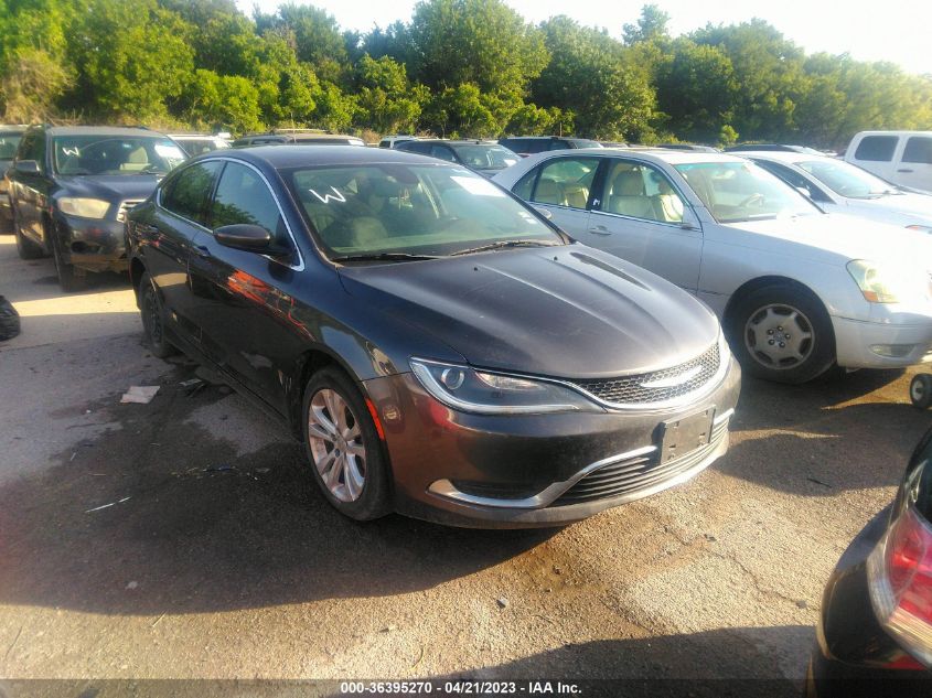 2015 CHRYSLER 200 LIMITED - 1C3CCCAB4FN701758
