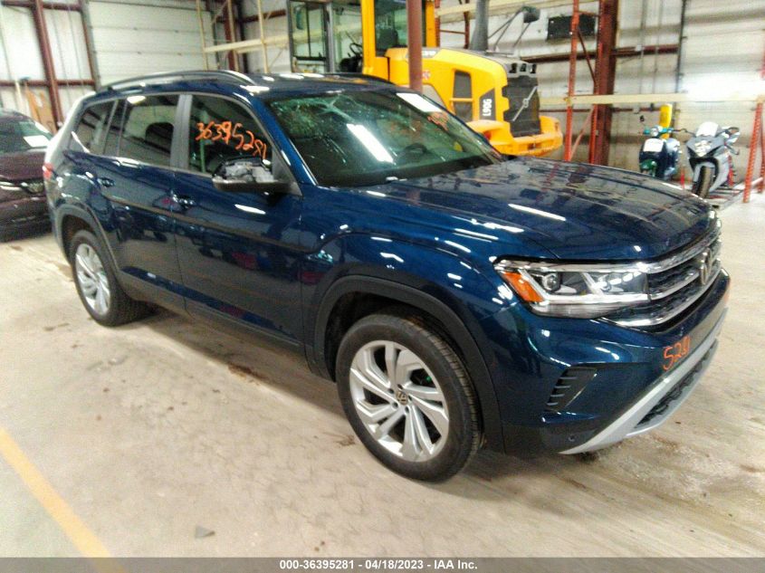 2021 VOLKSWAGEN ATLAS 3.6L V6 SE W/TECHNOLOGY - 1V2HR2CA0MC501787