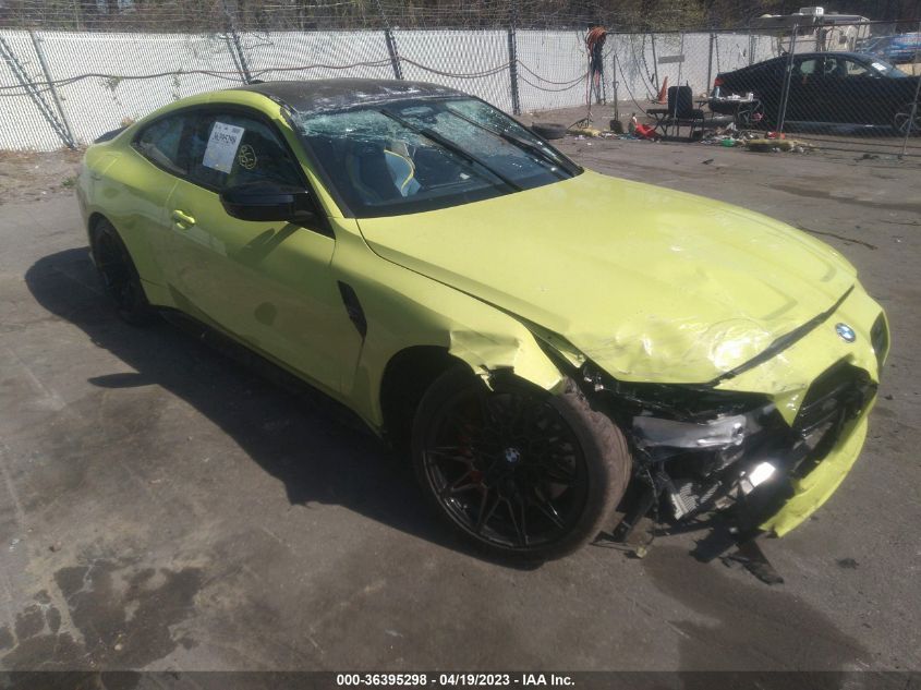 2022 BMW M4 COMPETITION XDRIVE - WBS43AZ00NCH93593