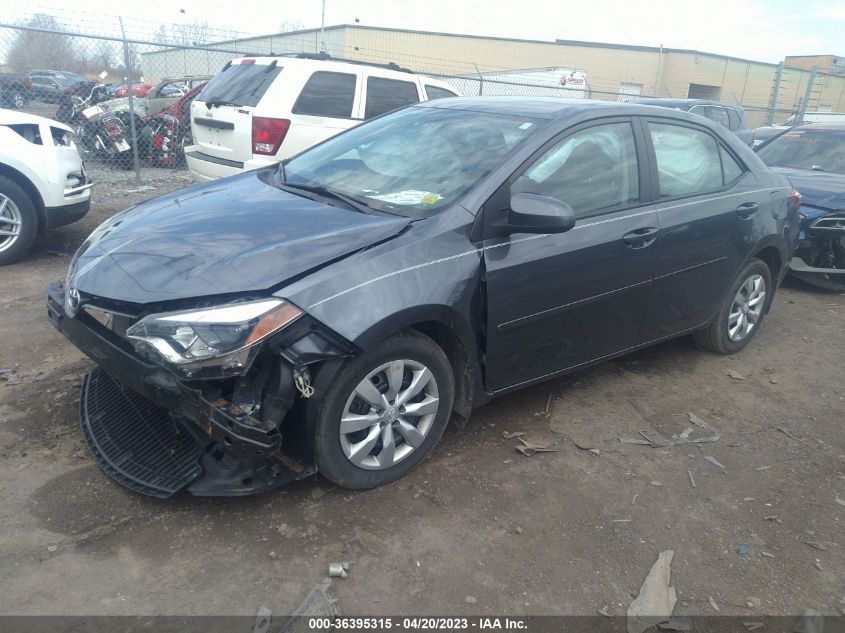 2015 TOYOTA COROLLA L/LE/S/S PLUS/LE PLUS - 2T1BURHE0FC235577