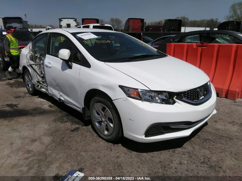 2013 HONDA CIVIC SDN LX - 19XFB2F57DE095477
