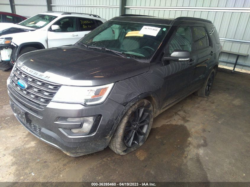 2017 FORD EXPLORER XLT - 1FM5K8D87HGD94352