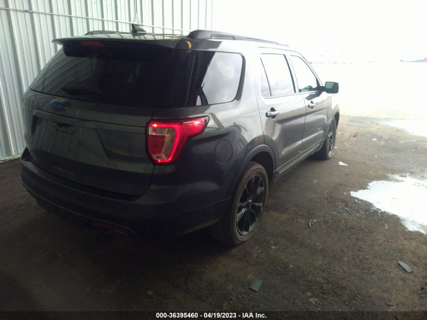 2017 FORD EXPLORER XLT - 1FM5K8D87HGD94352