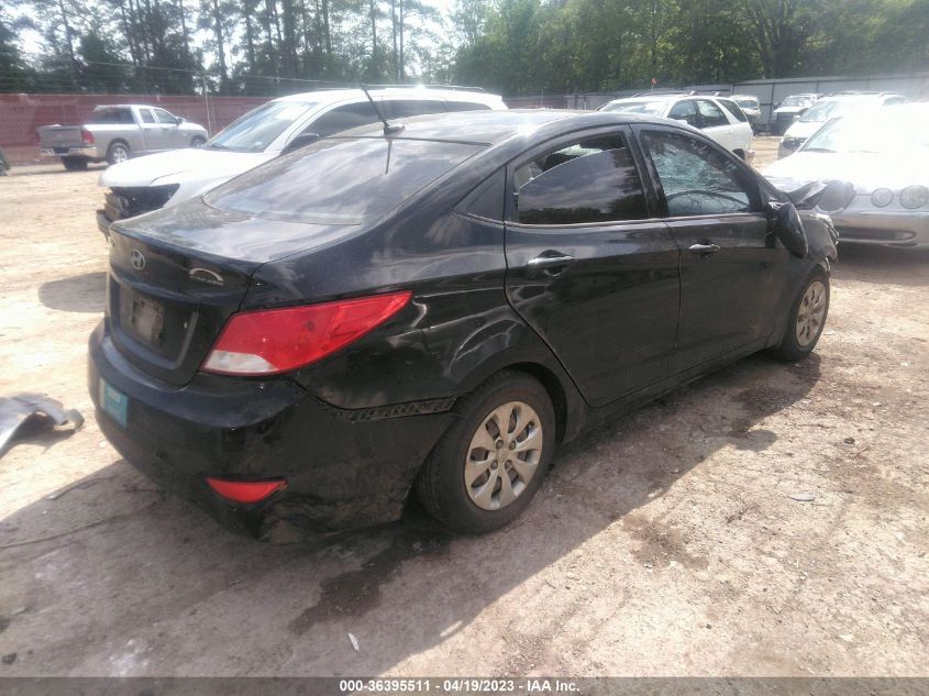 2016 HYUNDAI ACCENT SE - KMHCT4AE8GU116938