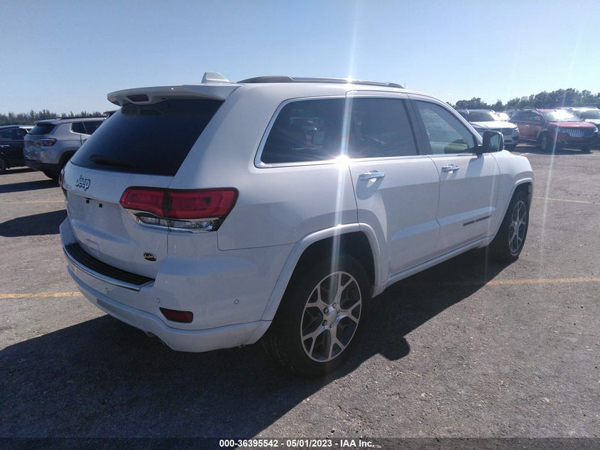 VIN 1C4RJECG7KC644266 2019 JEEP GRAND CHEROKEE OVERLAND