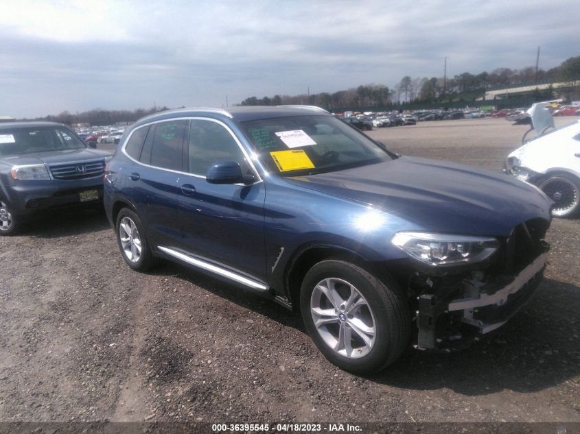 2019 BMW X3 XDRIVE30I - 5UXTR9C57KLP80965