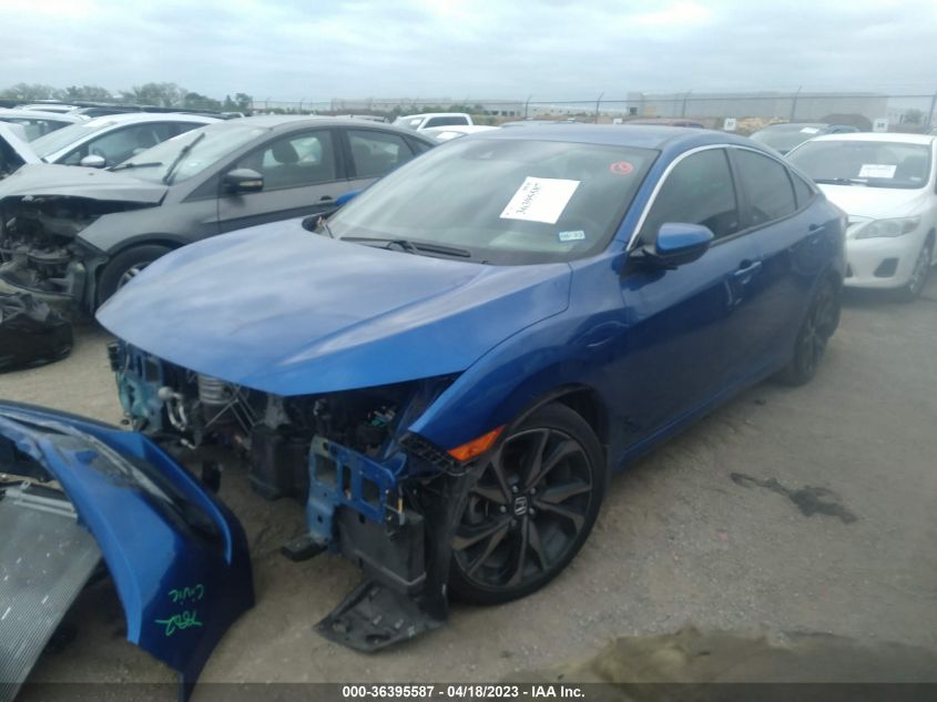 2020 HONDA CIVIC SEDAN SPORT - 2HGFC2F84LH548384