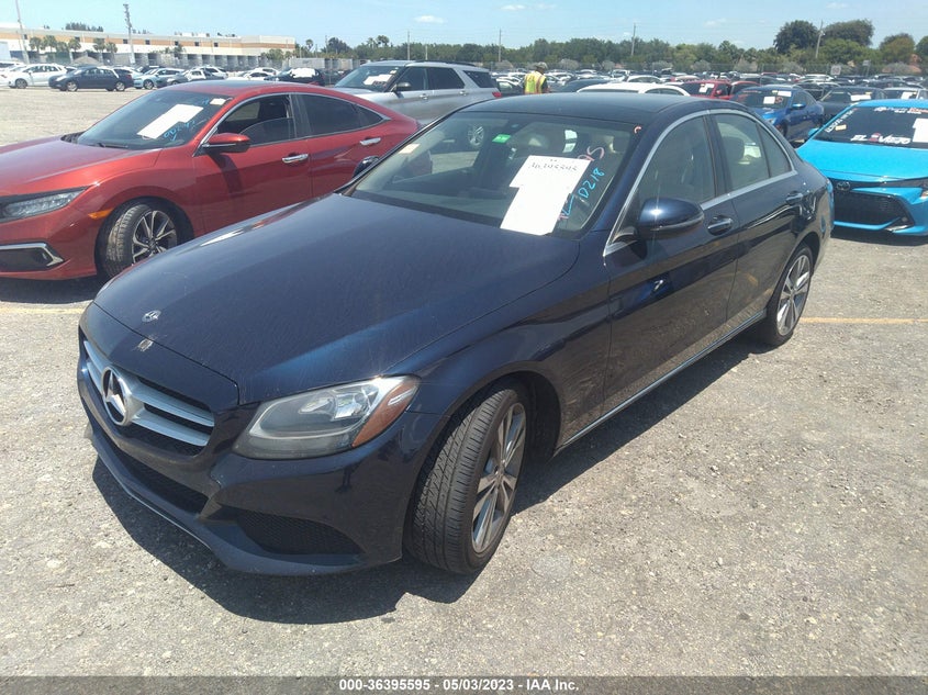 VIN WDDWF4JB3JR331920 2018 MERCEDES-BENZ C-CLASS C 300