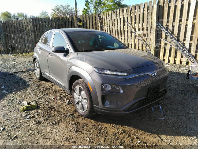 2019 HYUNDAI KONA EV LIMITED - KM8K33AGXKU027873
