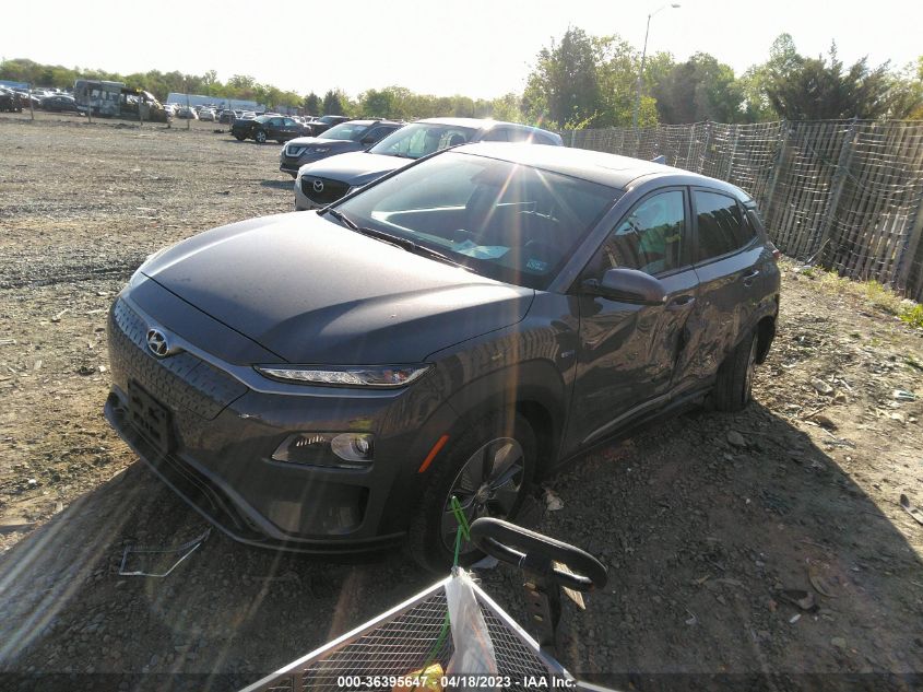 2019 HYUNDAI KONA EV LIMITED - KM8K33AGXKU027873
