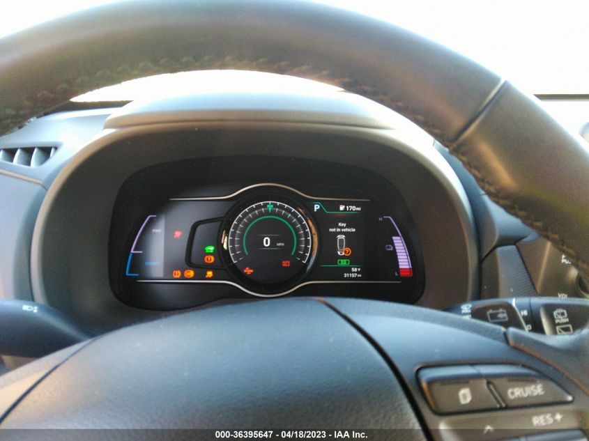 2019 HYUNDAI KONA EV LIMITED - KM8K33AGXKU027873