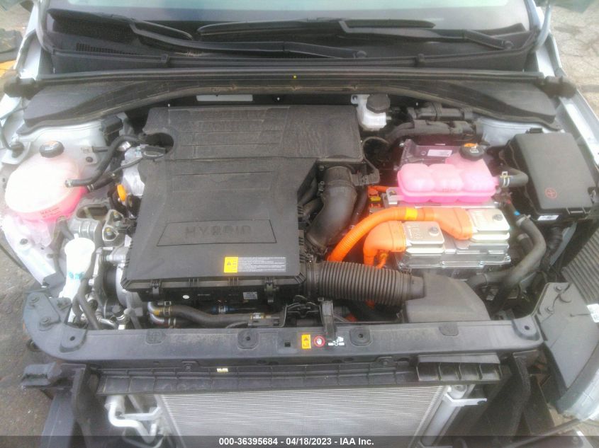 2022 HYUNDAI IONIQ HYBRID SE - KMHC75LC2NU284903