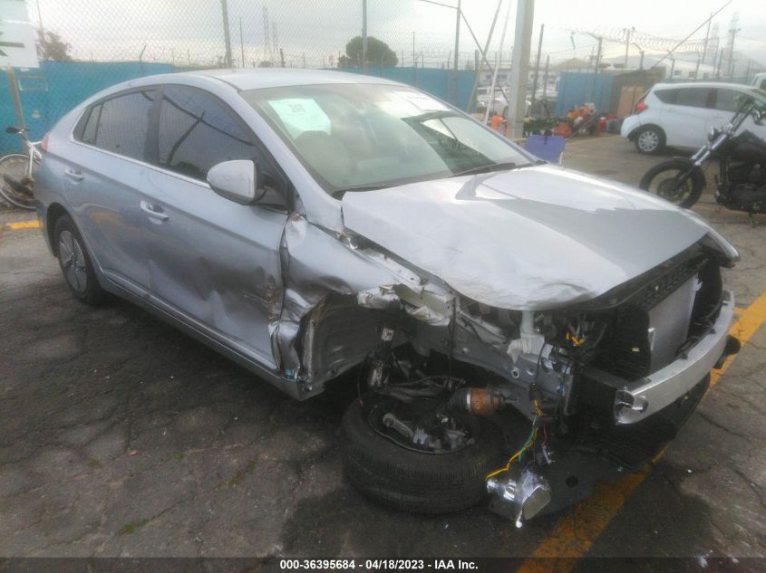 2022 HYUNDAI IONIQ HYBRID SE - KMHC75LC2NU284903