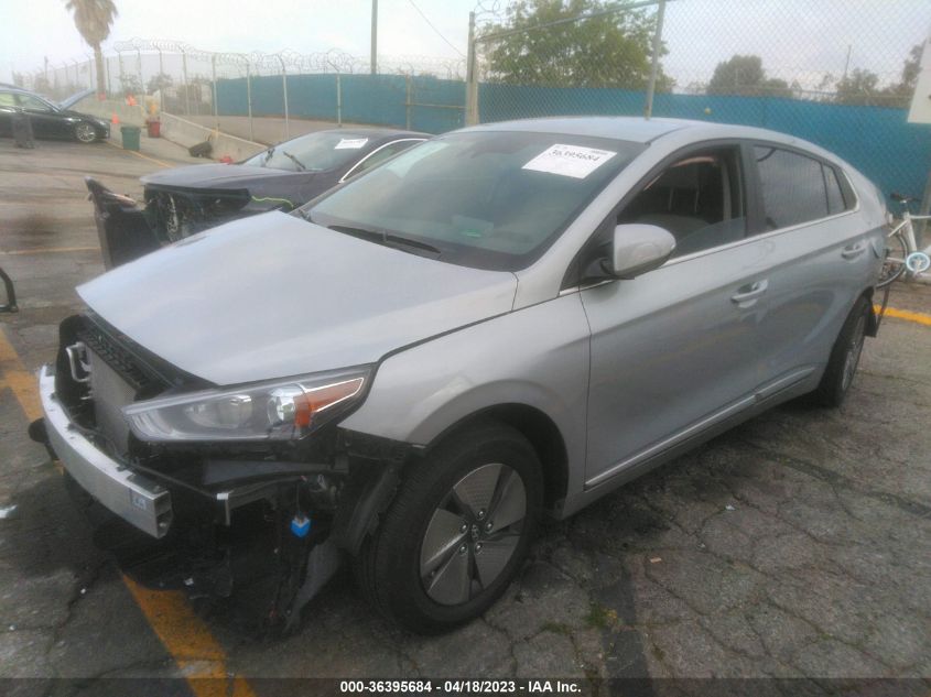 2022 HYUNDAI IONIQ HYBRID SE - KMHC75LC2NU284903