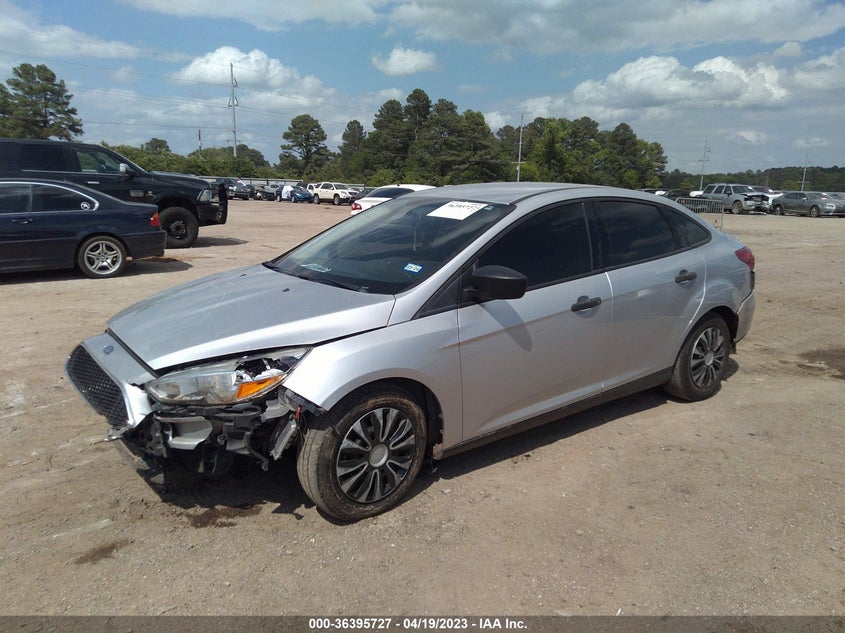 VIN 1FADP3E27JL204289 2018 FORD FOCUS S