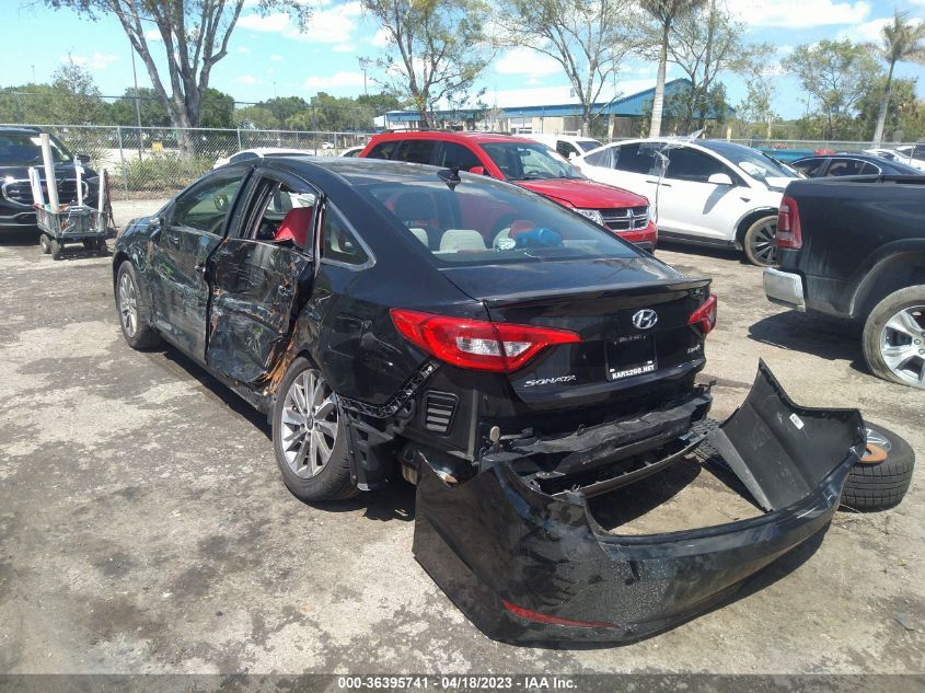 2015 HYUNDAI SONATA 2.4L SPORT - 5NPE34AF8FH041012