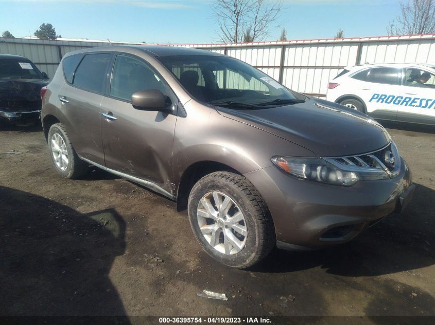 2014 NISSAN MURANO S/SV/SL/LE - JN8AZ1MW3EW521673