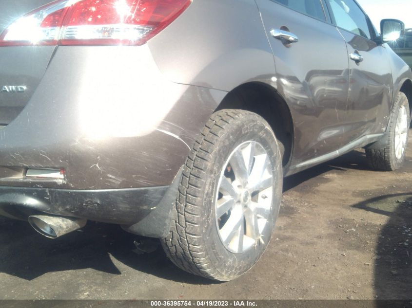 2014 NISSAN MURANO S/SV/SL/LE - JN8AZ1MW3EW521673