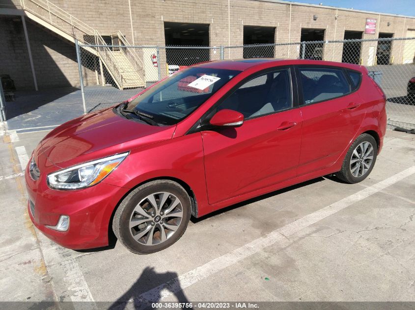 2015 HYUNDAI ACCENT SPORT - KMHCU5AE6FU229577