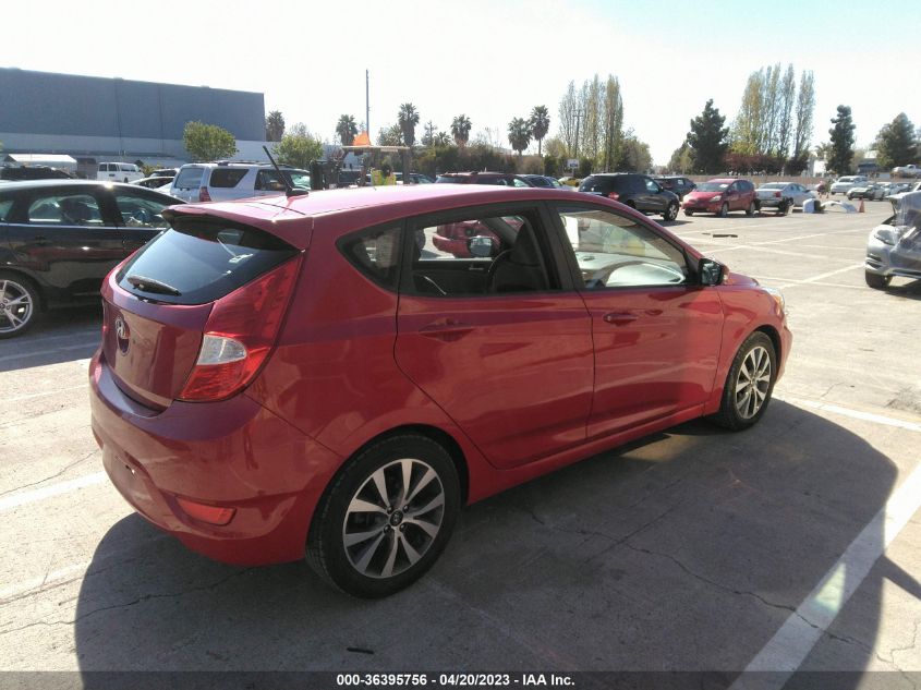 2015 HYUNDAI ACCENT SPORT - KMHCU5AE6FU229577