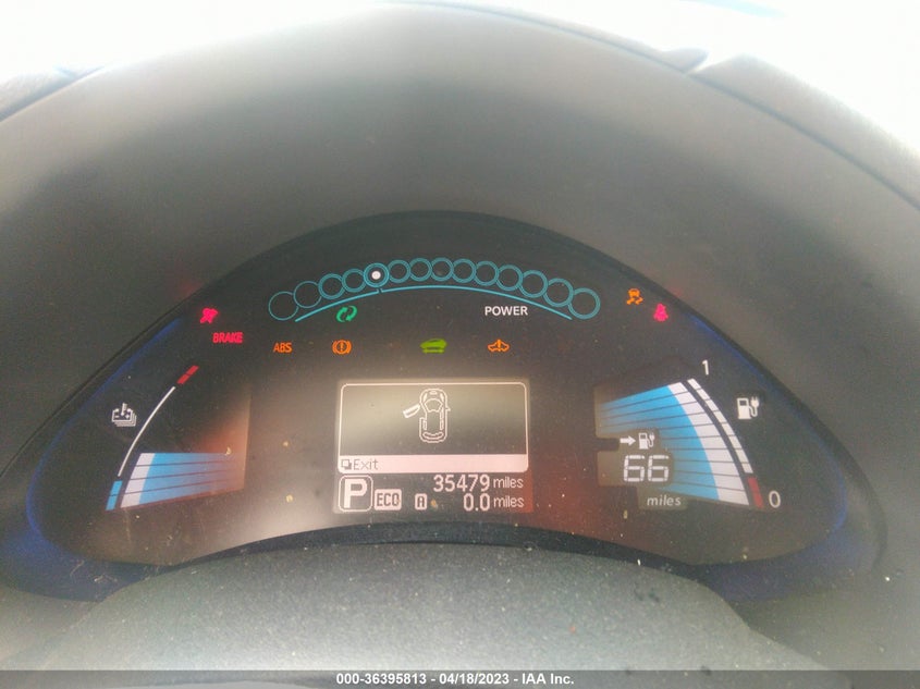 VIN 1N4BZ0CP3HC300977 2017 NISSAN LEAF SV