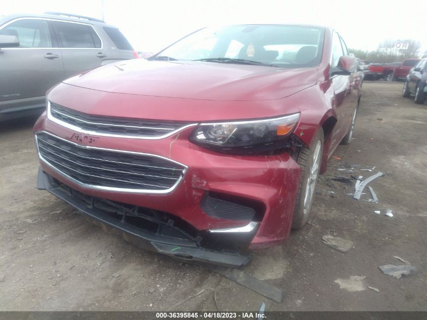 2017 CHEVROLET MALIBU LT - 1G1ZE5ST0HF156246