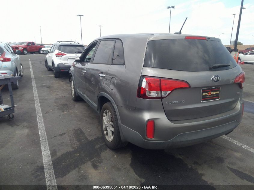 2014 KIA SORENTO LX - 5XYKT3A64EG483143