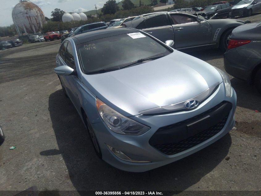2014 HYUNDAI SONATA HYBRID LIMITED - KMHEC4A40EA107262