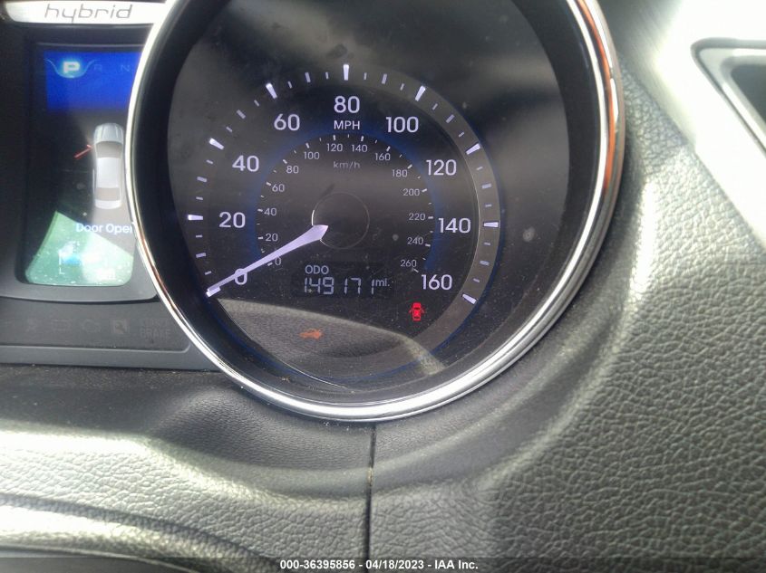 2014 HYUNDAI SONATA HYBRID LIMITED - KMHEC4A40EA107262
