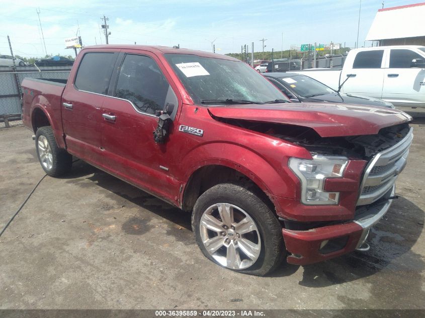 2015 FORD F-150 XLT/XL/LARIAT/PLATINUM - 1FTEW1EG1FFA39279